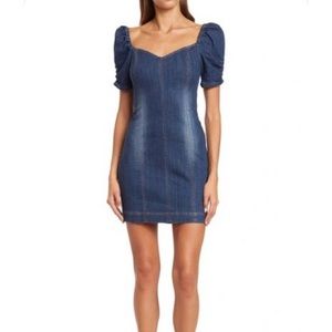 Alice and Olivia Blue Jean Dress